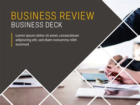 Business Review Powerpoint Deck Business Review Templates Slideuplift