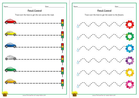 7 Pencil Control Worksheets Free Printables Literacy Learn Nursery Pencil Control Worksheets