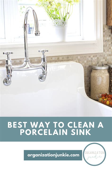 How To Clean A Porcelain Sink Diy Best Way Stains Baking Soda Deep