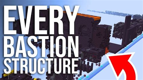 Every Structure And Treasure Room In The Bastion Remnants Minecraft 1
