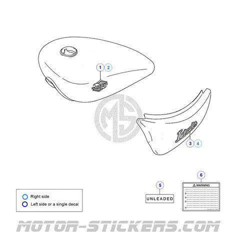 Suzuki Vs Intruder Decals