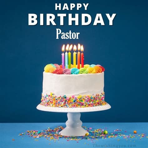 100 Hd Happy Birthday Pastor Cake Images And Wishes