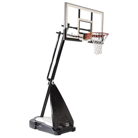 Spalding 60 Inch Acrylic Hybrid Basketball System The Home Depot Canada