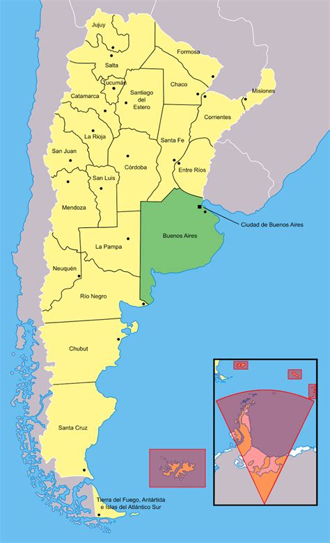 Mapa Da Prov Ncia De Buenos Aires Argentina Mapasblog