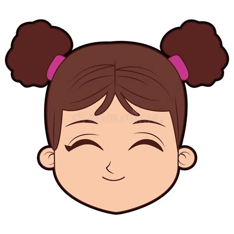 Cute Boy Face Cartoon Stock Vector Illustration Of Kids 110654225