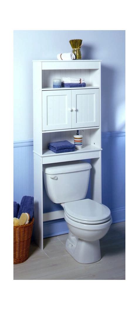 Makeover your bathroom by adding some gorgeous shelves above the space over your toilet. 23 best Over the toilet cabinets images on Pinterest ...