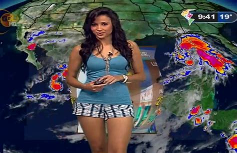 most beautiful weather women susana almedia in 2019 mexican weather girl hottest weather