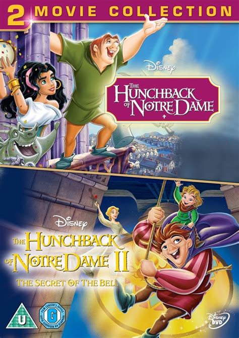 The Hunchback Of Notre Dame 2 Movie Collection Dvd Free Shipping