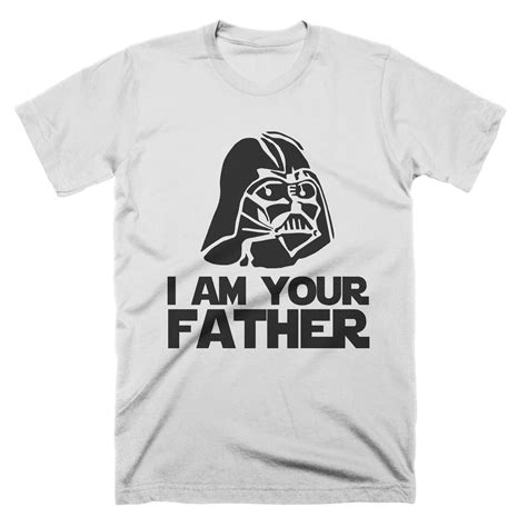 I Am Your Father Starwars Darth Vader Head T Shirt Darth Vader T
