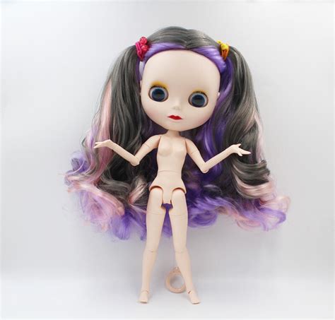 Free Shipping Top Discount Colors Big Eyes Diy Nude Blyth Doll Item