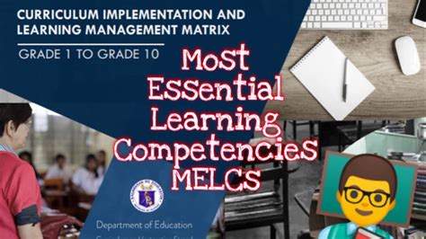 Most Essential Learning Competencies Melcs Deped Youtube