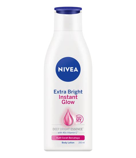 Nivea Extra Bright Instant Glow Body 200ml