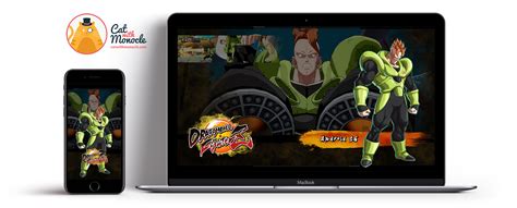 In the original japanese dub of the dragon ball z , as well as most other dubs including the ocean dub, he has the voice of an ordinary human. Dragon Ball FighterZ Android 16 Wallpapers | Cat with Monocle