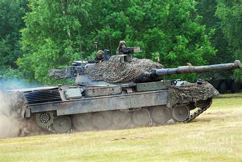 The Leopard 1a5 Main Battle Tank Photograph By Luc De Jaeger