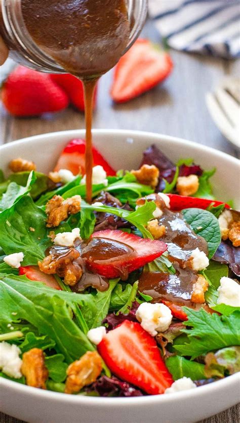 Strawberry Feta Salad With Balsamic Vinaigrette Bunny S Warm Oven
