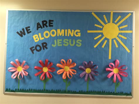 Christian Bulletin Board For Spring Christian School Bulletin Boards