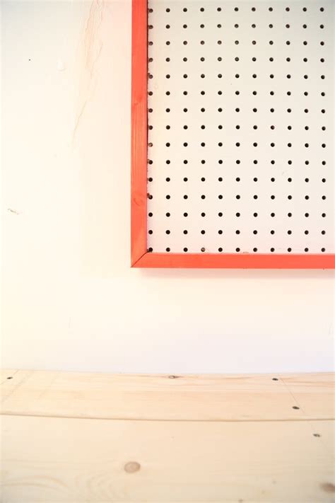 How To Build A Diy Pegboard Wall For Your Workshop Love And Renovations