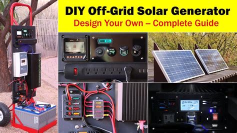 While the overall layout remains similar (as per the diagram), the individual brands, componentry and configuration may be different from system to system to ensure the overall system is ideal for the needs of each customer. High-Capacity Off-Grid Solar Generator (rev 4) -- Wiring Diagram, Parts List, Design Worksheet ...