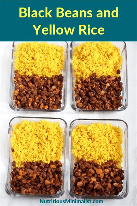 That's why we're going to show you one of the many ways to make yellow rice, it's really easy to prepare. Black Beans and Yellow Rice | Recipe | Yellow rice recipes ...