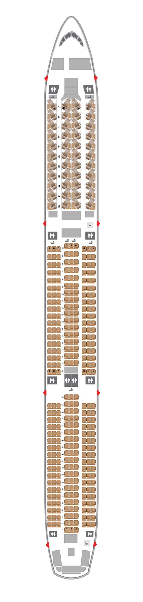 Etihad Airways Ey 100 Seat Map