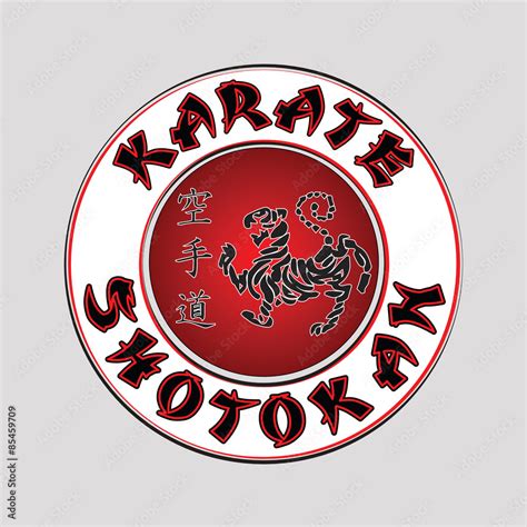 Logo Karate Shotokan Stock Vector Adobe Stock