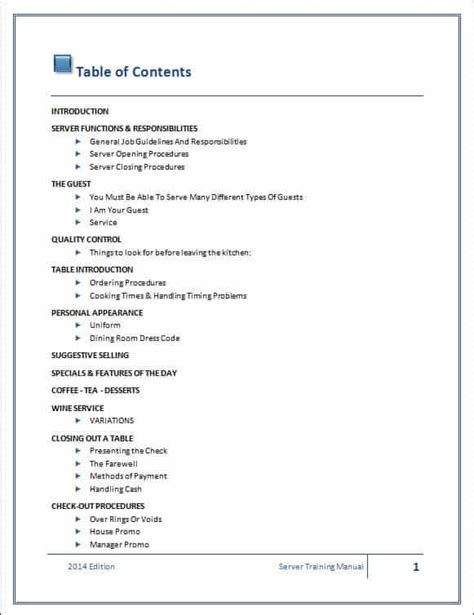 7 Training Guide Templates Word Excel Pdf Formats