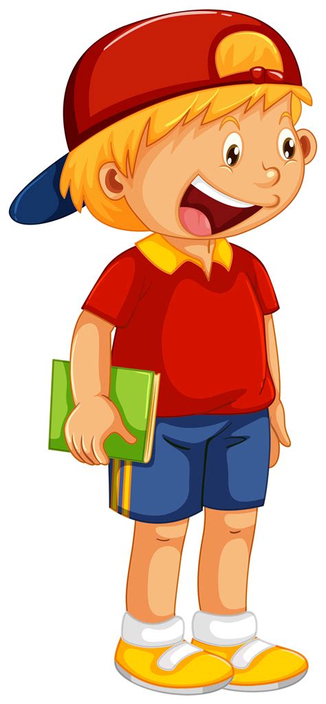 Animated Cartoon Character Boy