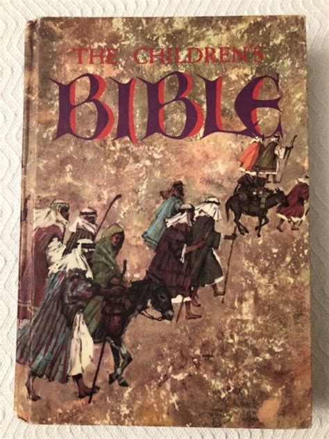The Childrens Bible 1965 Golden Press Illustrated Old New Testament