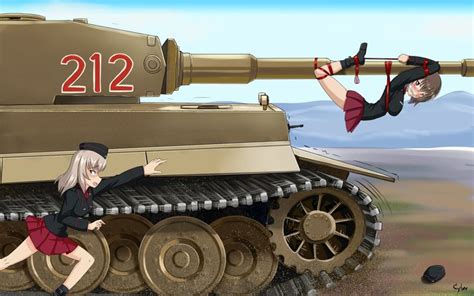 pin on panzer girls cartoon