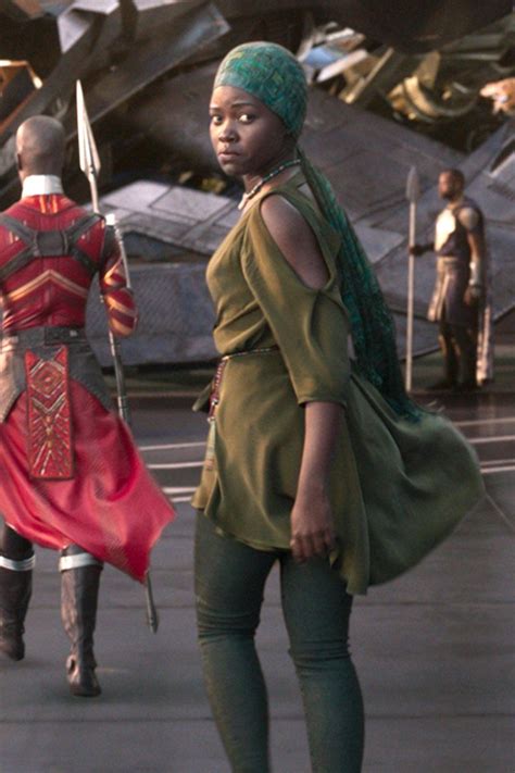 Why Does Lupita Nyongos Nakia Only Wear Shades Of Green In Black