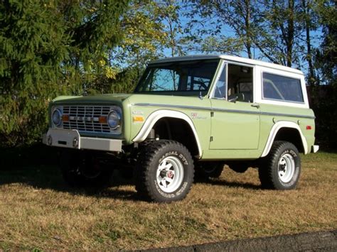 1971 Ford Bronco Classic 4x4 Custom Build For Sale Ford Bronco 1971