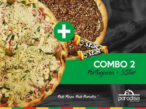 Promoção De Pizza Combo 2 Pizza De Portuguesa Grande Pizza Broto