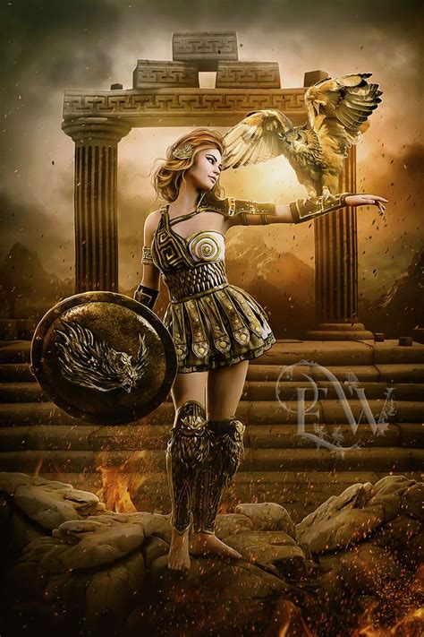 Athena Greek Mythology Art Greek Mythology Athena Goddess