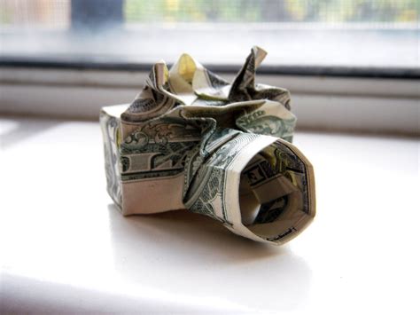 Dollar Origami Camera By Won Park Instructions Found Here Flickr