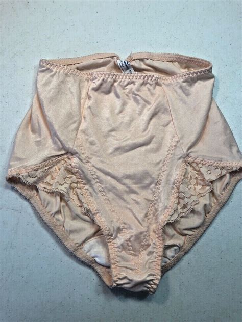 vintage bali something else pink nylon panties size m… gem