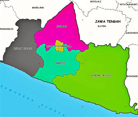 Peta Provinsi Di Yogyakarta Rezfoods Resep Masakan Indonesia