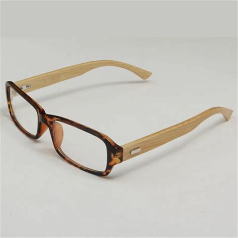 Factory Directly Sale 100 Handmade Environmental Bamboo Wooden Eyeglasses High Quality Luxury