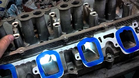 How To Gasket Match Cylinder Heads And Intake Manifolds The Right Way YouTube