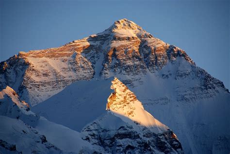 33 Mount Everest North Face From Rongbuk At Sunset