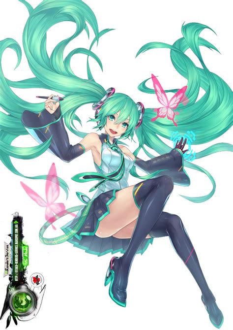 Vocaloidhatsune Miku Hyper Canda Render V2 Ors Anime Renders