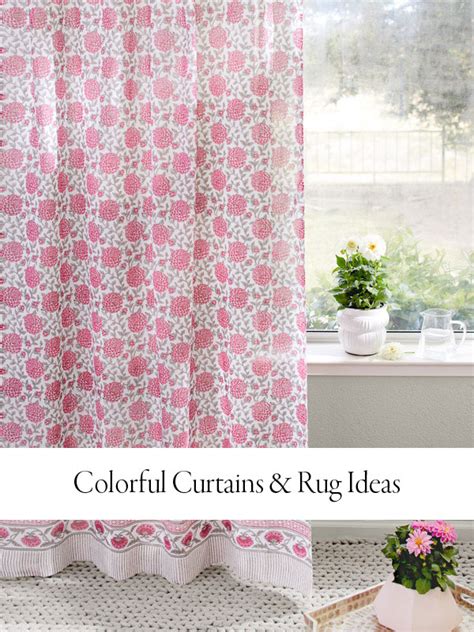 11 Colorful Curtains And Rug Combinations We Adore Saffron Marigold