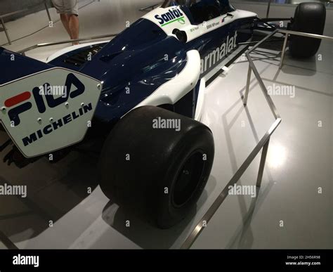 Formula 1 Car With Bmw Engine The Bt52bt52b Is Brabhams Model Used