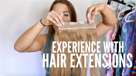 My Experience With Clip In Hair Extensions Irresistible Me Youtube