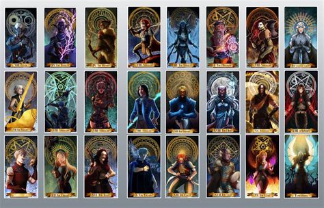 Experience plays a big role in putting together everything. Tarot card commissions compilation by Ioana-Muresan | Critical role fan art, Character design ...