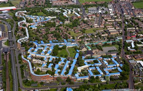 Byker Wall Newcastle Upon Tynetyne And Wear Aerial Photograph Aerial