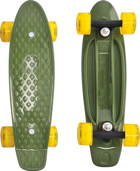 Buy Cyboard 17inchx5inch Army Green Mini Skateboard Mini Cruiser