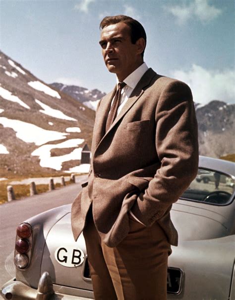 Sean Connery And The Undarted 32 Roll Jacket Circa Early 1960s