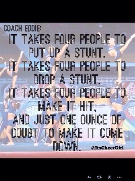 Cheer Team Motivational Quotes Quotesgram
