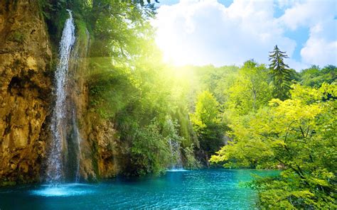 Summer Waterfall Wallpapers Top Free Summer Waterfall Backgrounds