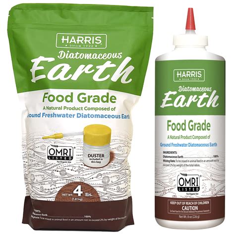 Harris Diatomaceous Earth Food Grade Kit 45 Pound Kit Contains Bag